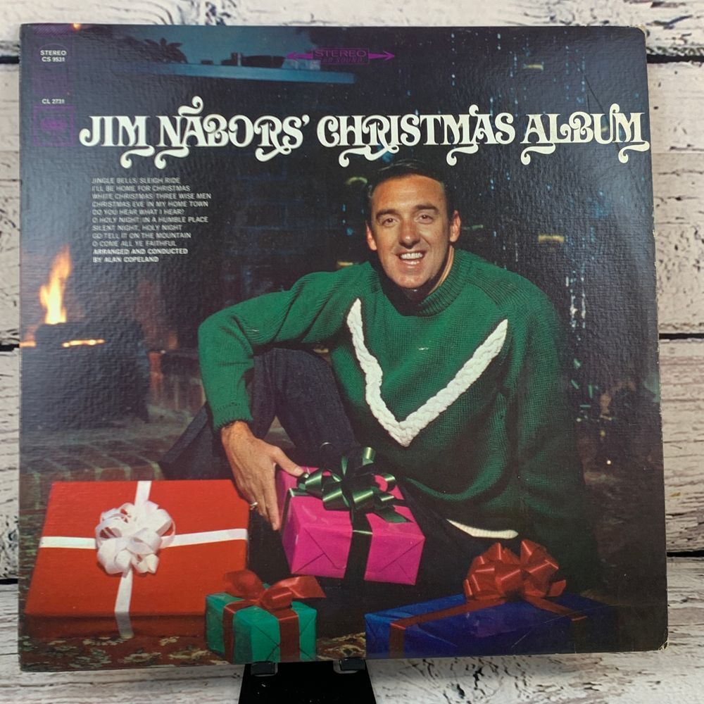Jim Nabors – Jim Nabors'‎ Christmas Album [1967 Vinyl Record LP] Columbia Stereo